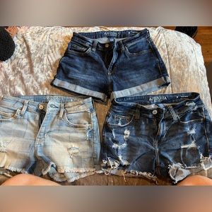 Bundle of Jean shorts lightly worn.